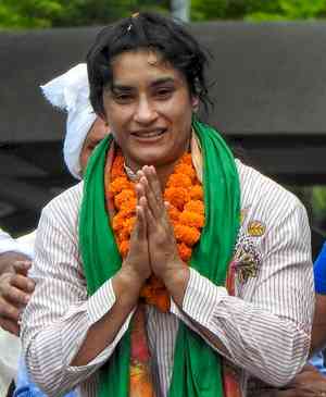 Vinesh Phogat resigns from Railways post 