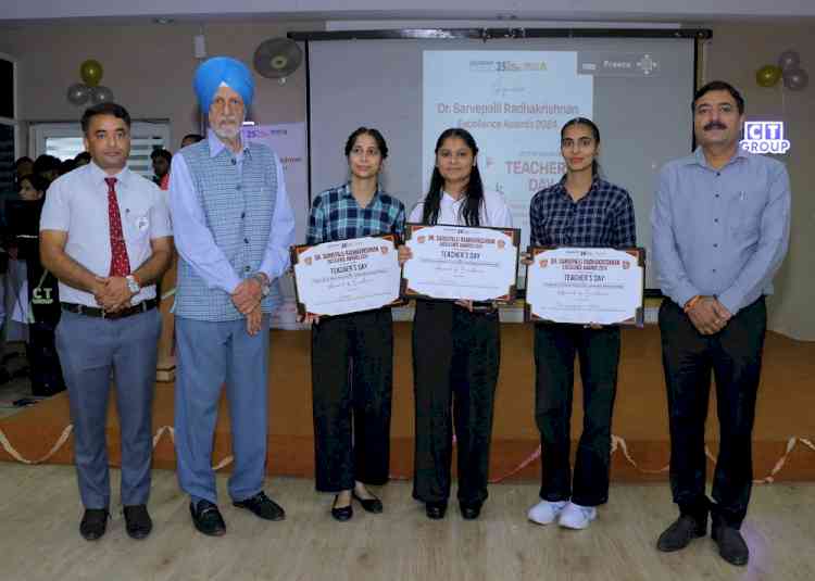 CT Group of Institutions celebrates “Dr. Sarvepalli Radhakrishnan Excellence Awards” in collaboration with DEO 