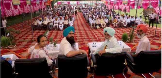 PAU Kisan Mela at Ballowal Saunkhari saw a huge success