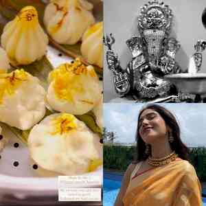 Bhumi Pednekar prepares 'modaks' on Ganeshotsav following her Aaji's recipe