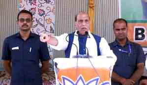 Pak calls PoK residents foreigners, we call them our citizens, says Rajnath Singh