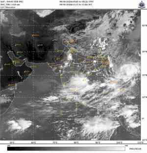 Heavy rains trigger flood alert in north coastal Andhra