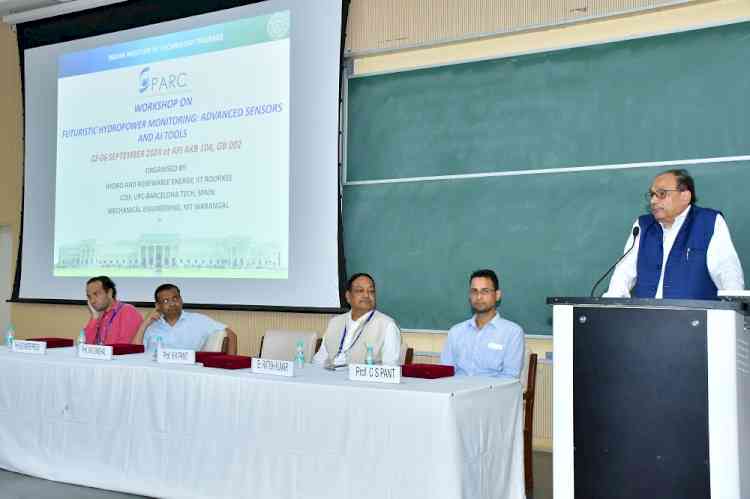 IIT Roorkee Hosts SPARC Workshop on Futuristic Hydropower Monitoring - Advanced Sensors and AI Tools