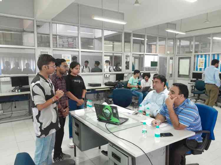 Internal Smart India Hackathon held at PU