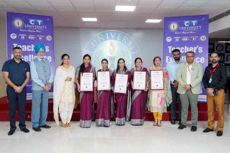 CT University honors teachers with `Teachers’ Excellence Awards’