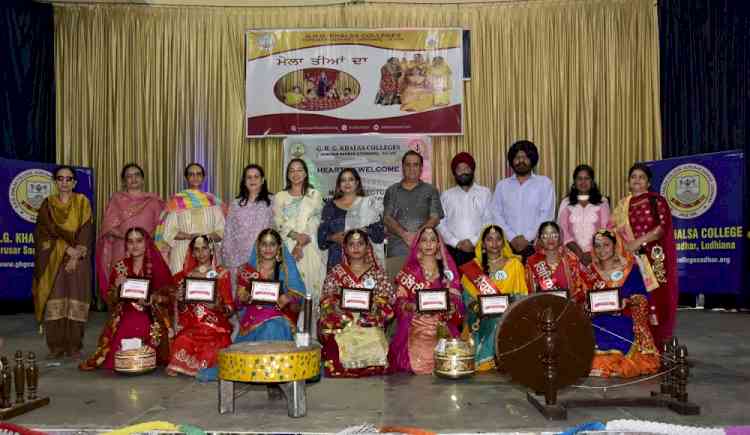 Celebration of the 'Teej' Festival at Guru Har Gobind Khalsa College