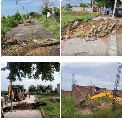 GLADA takes action against five unauthorised colonies on Chandigarh-Ludhiana Road 