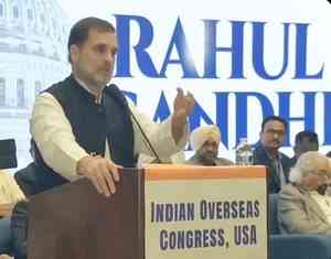 Rahul Gandhi in US: Fight in India is whether a Sikh will be allowed to wear turban, go to Gurdwara