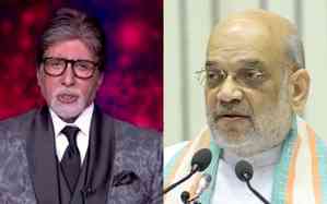 Amit Shah thanks Amitabh Bachchan for joining campaign against cybercrime  