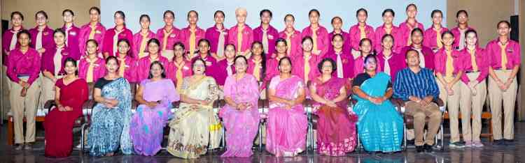 KMV Collegiate Sr. Sec. School organises Investiture Ceremony for Student Council 2024-25