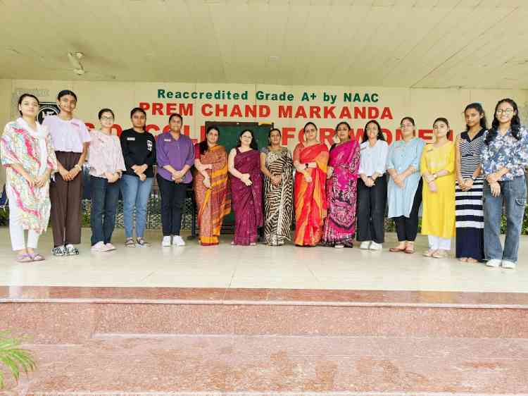 PCM S.D. College for Women holds Investiture Ceremony to promote leadership among students