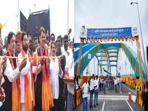 Eknath Shinde inaugurates bridge connecting Mumbai Coastal Road to Bandra-Worli Sea Link