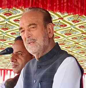 My politics centred on development & peace, not false slogans: Azad