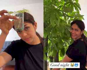 Mrunal Thakur conducts a groundbreaking botanical experiment