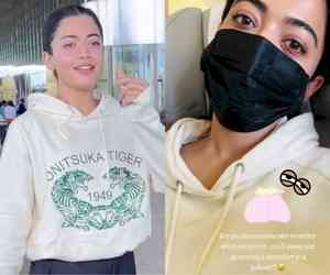 Rashmika Mandanna jets off in style for Milan Fashion Week 2024