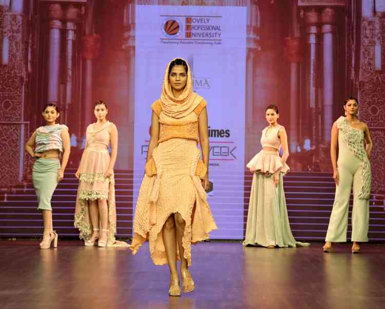 LPU Fashion Students Showcased their Designs at Regions Biggest Fashion Platform, Chandigarh Times Fashion Week