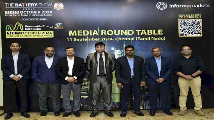 The Battery Show India 2024 gains momentum after Strategic Roundtable in Chennai