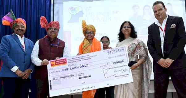 Annu of GJUS&T Hisar crowned Champion of Print Olympiad 2024