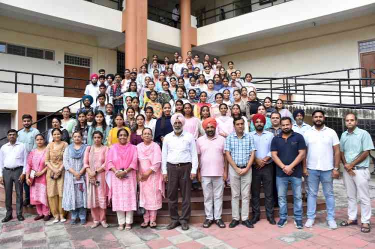 Orientation program conducted for first semester students of B.Sc. and M.Sc. classes at Lyallpur Khalsa College 