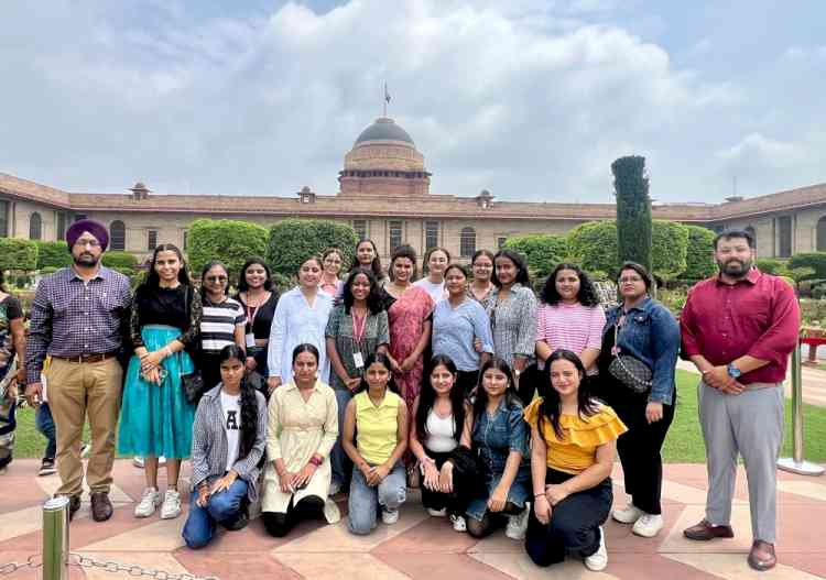 KMV organises educational visit to Rashtrapati Bhawan