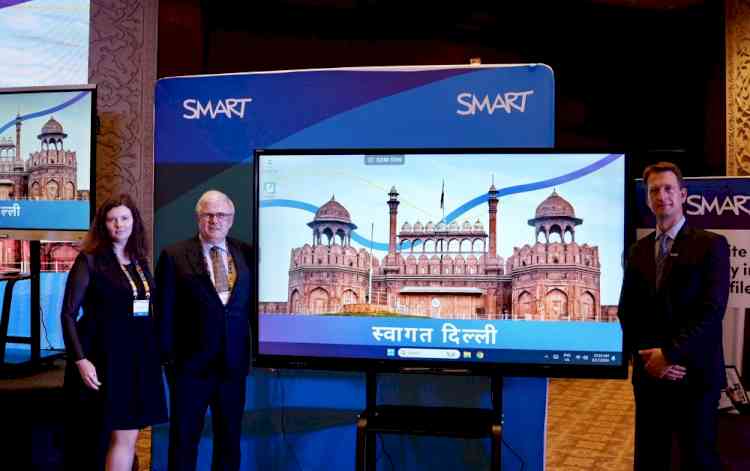 SMART Technologies launches in India with transformative interactive displays for education