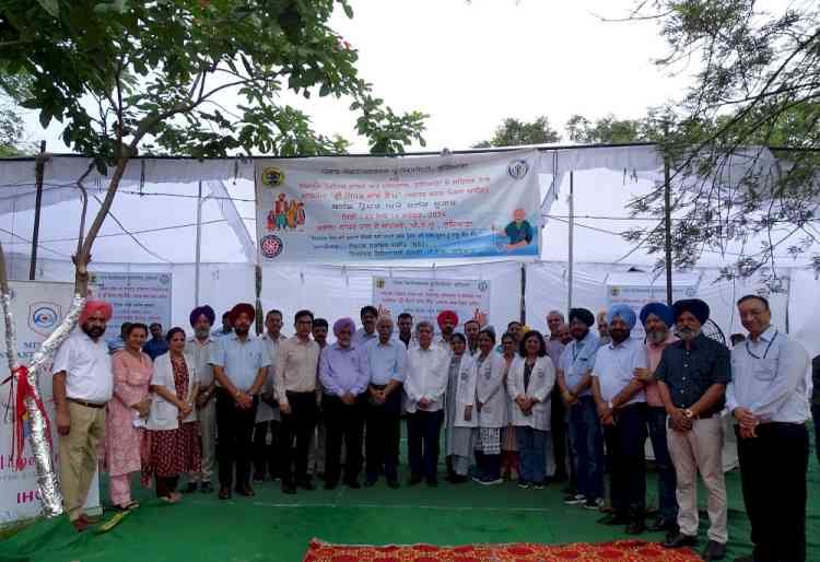 DMC&H partners with PAU to Hold massive hypertension and diabetes screening drive for public at kisan mela