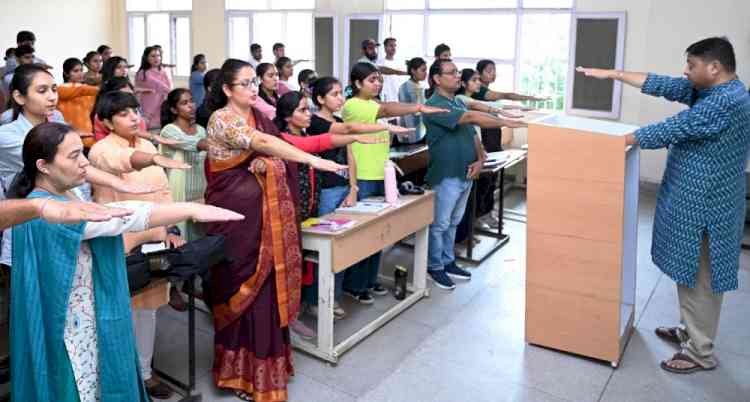 स्वीप अभियान के तहत विभिन्न विभागों द्वारा मतदाता जागरूकता गतिविधियां निरंतर जारी