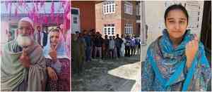 J&K Assembly elections start on high note as enthusiastic voters take first phase turnout to 59 pc