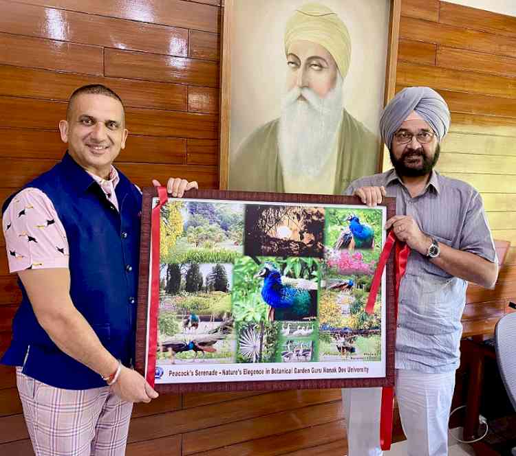 VC GNDU releases documentary film & pictorial art work titled “Peacock’s Serenade - Nature’s Elegance Botanical Gardens of GNDU Amritsar”