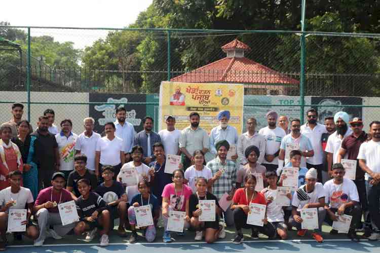 13 Harvest Tennis Academy players selected to represent Ludhiana District in Punjab State Khedan Watan Punjab Diyan 2024