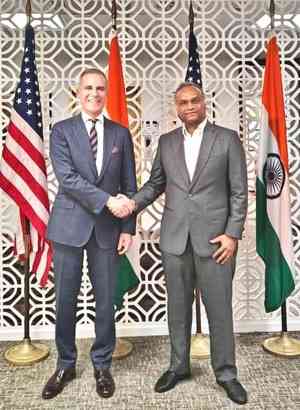 US envoy Eric Garcetti, K'taka minister Priyank Kharge discuss strengthening trade relations