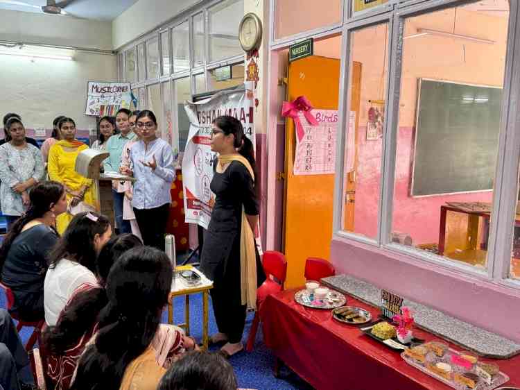 Demonstration on Nutritious Millet-Based Recipes for Tiny Tots and Parents at Chaitanya Laboratory School