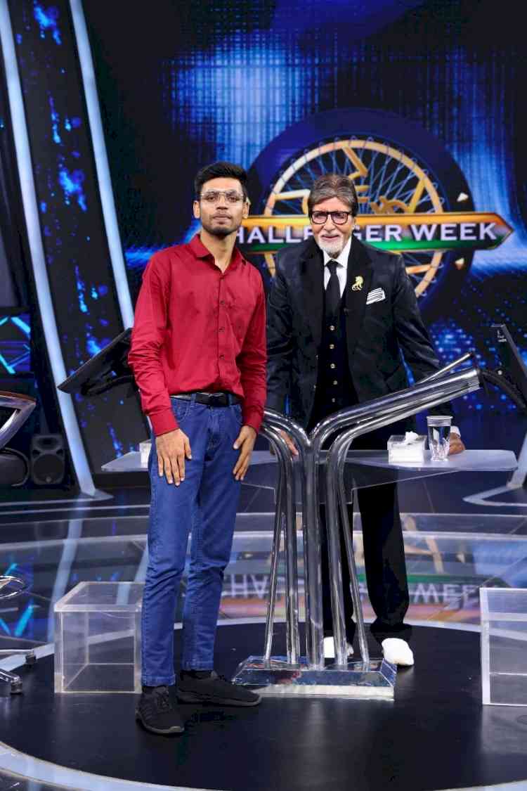 Amitabh Bachchan praises Ujjwal’s resilience as he attempts the 1 Crore question on Kaun Banega Crorepati 16