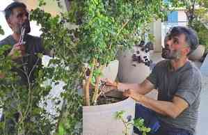 Suniel Shetty finds therapy in gardening 