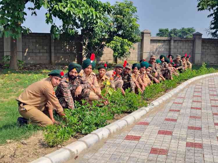 One Cadet One Tree: CT University Hosts Tree Plantation Drive with NCC