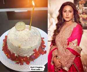 Hina Khan starts celebrating her birthday 10 days in advance amid her cancer battle