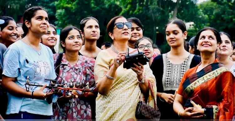 KMV students assemble and design five working drones during six days boot camp at KMV