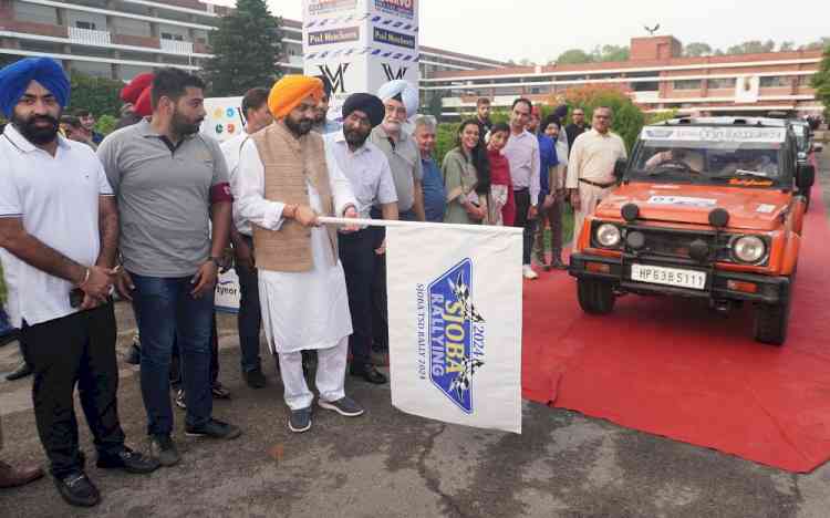 Punjab’s Tourism Minister flags off 20th edition of ‘SJOBA TSD Rally 2024’