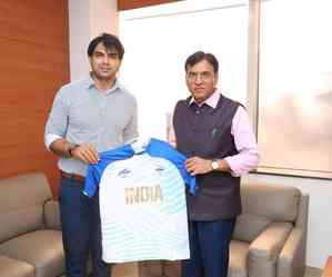 Two-time Olympic medallist Neeraj Chopra meets Sports Minister 