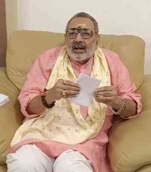 Giriraj Singh receives ‘threatening’ phone call from Pakistan