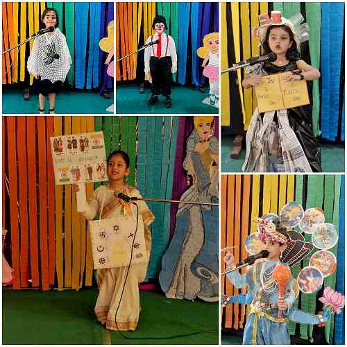 Express yourself through array ‘Costume Carnival’ Fancy dress activity