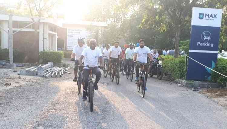 Cyclothon marks World Heart Day