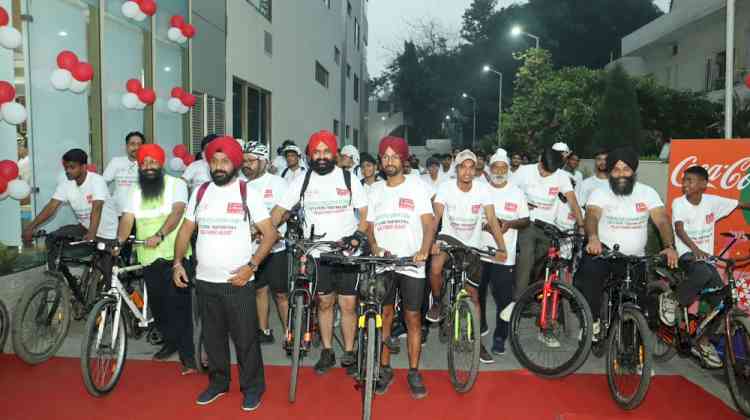 Fortis Ludhiana’s Cyclothon 2.0 inspired people to prioritize heart health on World Heart Day