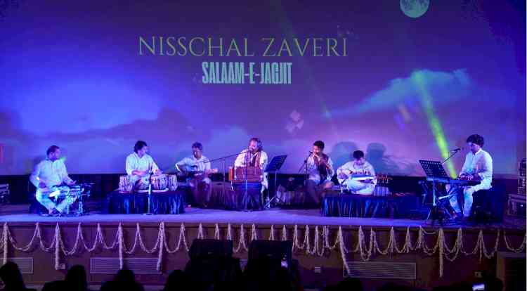 Nisschal Zaveri pays homage to Jagjit Singh at Salaam-e-Jagjit in Delhi