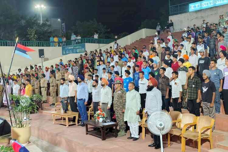 NCC Training Camp concludes at CT University, 385 Cadets participate