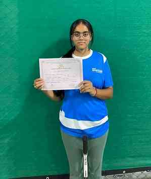 Adani Sportsline Academy's tennis star Angel Morera selected for CISCE National Games