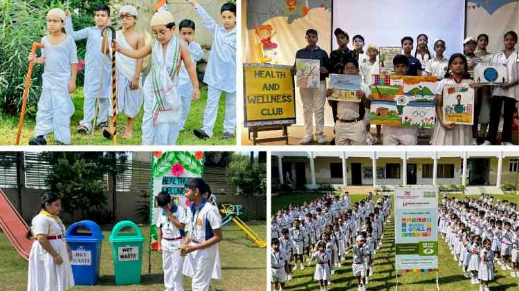 Innocent Hearts Schools and College of Education, Jalandhar Celebrated Gandhi Jayanti under 'Swachhta Hi Seva' Campaign