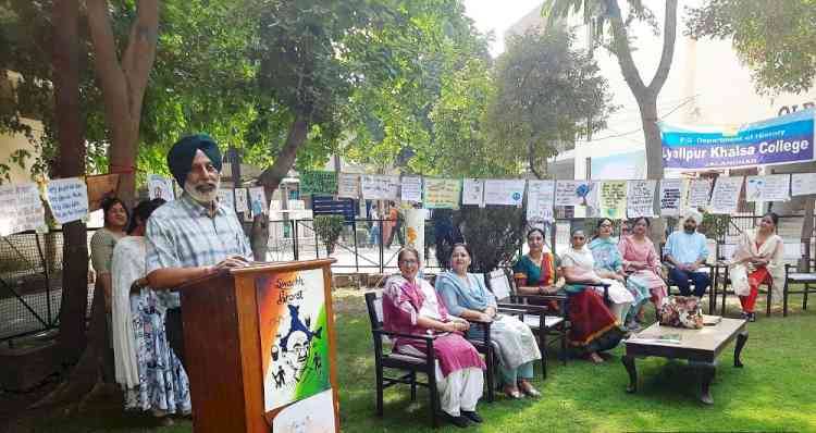 Gandhi Jayanti and Shastri Jayanti celebrated in Khalsa College