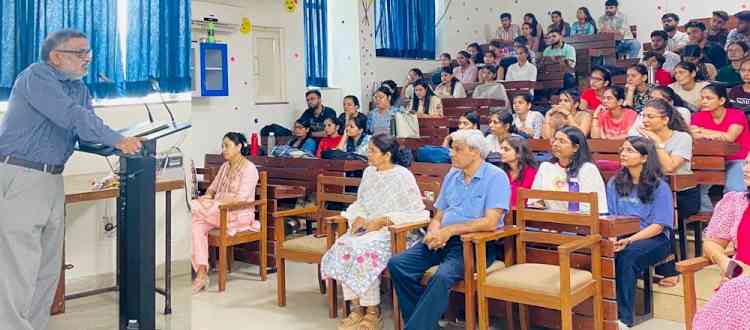 पर्यावरण विज्ञान विभाग में विस्तार व्याख्यान कार्यक्रम आयोजित