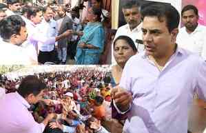 'Revanth Reddy taking revenge on people of Hyderabad', KTR slams T'gana CM over Musi project